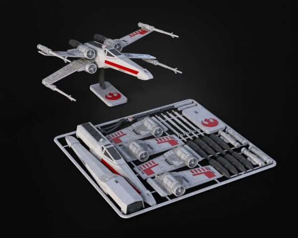 Kit tarjeta X-Wing para armar
