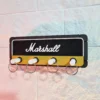 Porta Llaves estilo Marshall + 4 Llaveros
