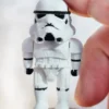 Miniatura articulada Stormtrooper impresa en 3D, vista frontal