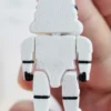 Miniatura articulada Stormtrooper impresa en 3D, vista trasera